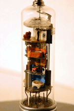 Exhaustion, vacuum tube art