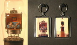 Nothin' On vacuum tube, keychain