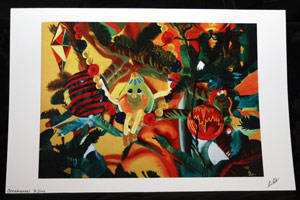 Ornamental HiJinx - On, art poster